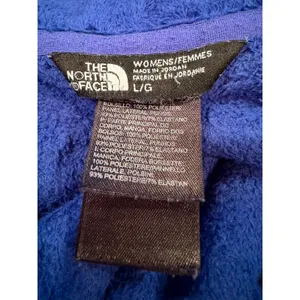 The North Face Womens Large Blue Full Zip Fleece Jacket NF00CP9Z FA16 thumbnail 5