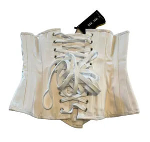 CorsetStory LONG WHITE UNDERBUST CORSET WAIST TAMING thumbnail 8