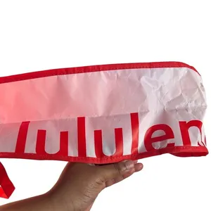 Lululemon Unisex Medium Size Red Tote‎ Bag Travel Sustainability Storage Utility thumbnail 3