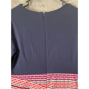 Hutch‎ Kellen Sheath Dress Anthropologie Blue Striped Knit Office Preppy M New thumbnail 5