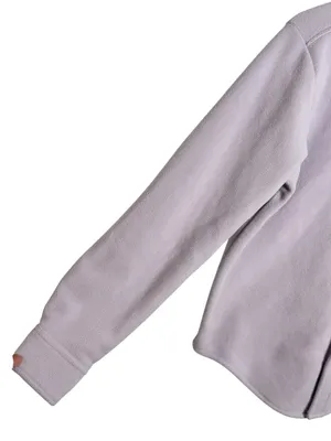 Aritzia TNA Polar Fleece Shacket Shirt Jacket Size 1 (SM) Oversized Purple thumbnail 7