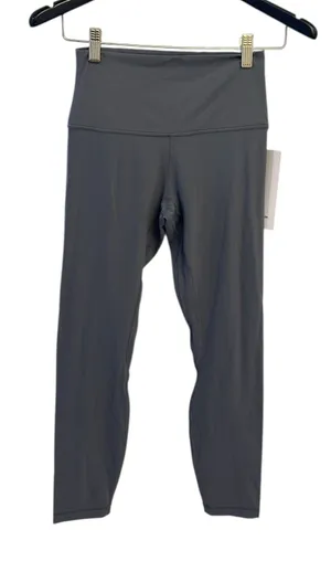 Lululemon Leggings Align HR Pant 25 ” Solar Grey NWT Size 6 Rare Sold Out New thumbnail 1