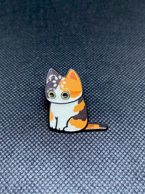 Kitty Loading Data Enamel Pin/Magnet - Who Knows What Goes On In There? Pick One thumbnail 2
