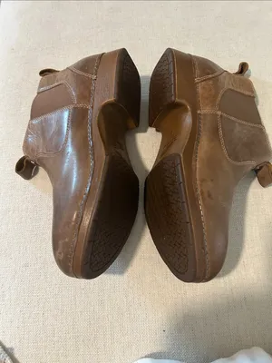 Dansko Michele Chelsea Boot, Tan Waxy Brush Off, Size EU38/US7.5 NWOT thumbnail 7