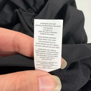 Freshwater Bikini Skirt Women's Medium Black Ruched Full Coverage Mid Rise NWT thumbnail 5