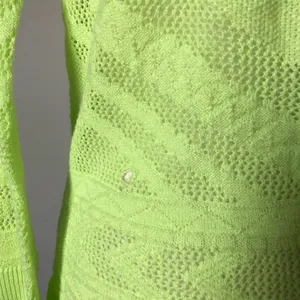 AMERICAN EAGLE | Neon Green Lightweight Button Cardigan Sweater Sz M thumbnail 4