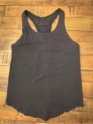 LULU🍋 Love Tank Top - Black thumbnail 2