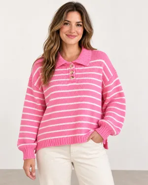 Main Strip Sweater Oversized thumbnail 1