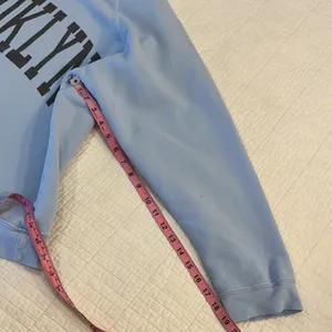 Free People Retrobrand Small Brooklyn Terry Sweatshirt Oversized Blue thumbnail 8