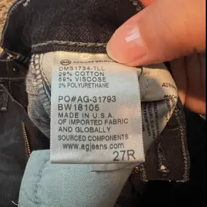 AG Adriano Goldschmied the abbey mid rise skinny jeans size‎ 27 thumbnail 7