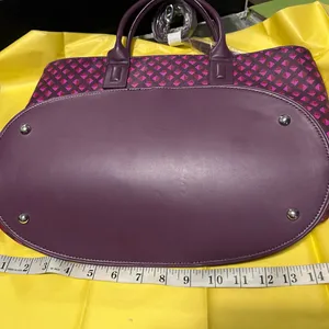 VERA BRADLEY Geometric Purple and Pink Tote Gorgeous like NEW!!never used thumbnail 5
