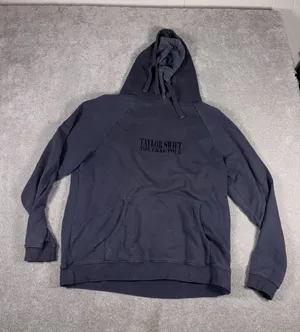 Taylor Swift The Eras Tour Hoodie Dates Washed Blue‎ Size M Pullover Sweatshirt thumbnail 1