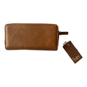 Born O Concept Floral‎ Embossed Saddle Ridge Vegan Leather Wallet thumbnail 2