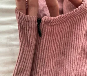 Pink Corduroy Overall Bib Pinafore Suspender Dress, size S thumbnail 12