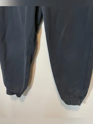 Lululemon Relaxed High Rise‎ Black Joggers Sweatpants Women’s 4 thumbnail 4