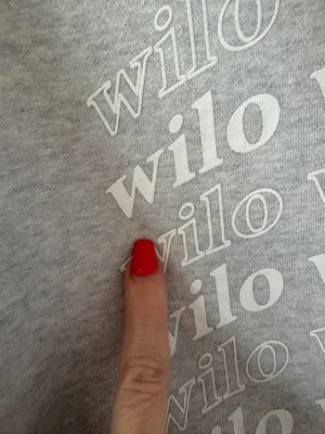 Gray Wilo Sweatshirt White Size XS thumbnail 5