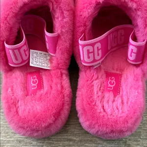 UGG Fluff Yeah Slide Hot Pink Size 9 thumbnail 4