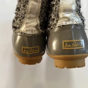 Sam Edelman Gray Bling Snow Rain Boots 8 thumbnail 7