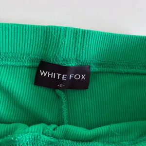 White Fox Boutique Vol 3 Ribbed Biker Shorts Green High Waisted Small thumbnail 3