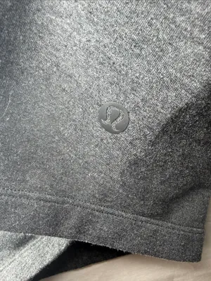 lululemon athletica tuck and gather Twist Front Pullover - Charcoal thumbnail 3