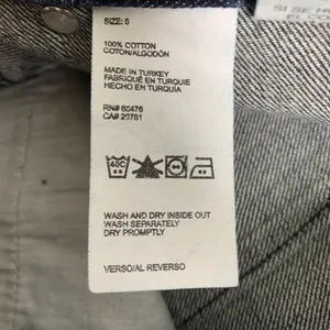 *Y2K* Tommy Hilfiger sz.6 trouser blue jeans straight leg thumbnail 3