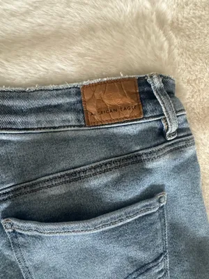 American Eagle Stretch Ripped Wide Leg Jeans thumbnail 3