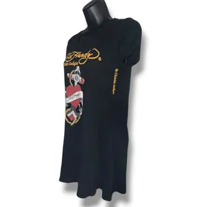 Vintage Ed Hardy black graphic tee thumbnail 2