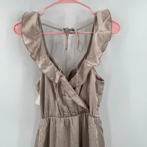 Show Me Your Mumu Dress Extra Small Samantha Ruffle NWT Show Me The Ring Satin thumbnail 11