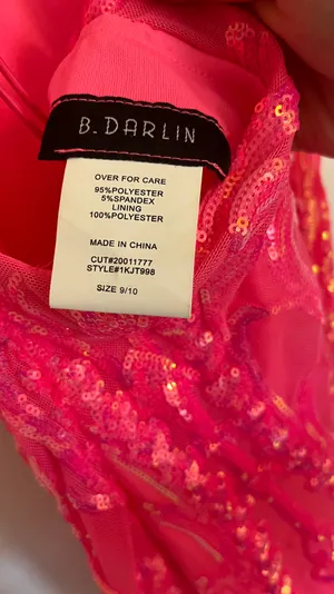 Hot Pink Dress Size 8 thumbnail 4