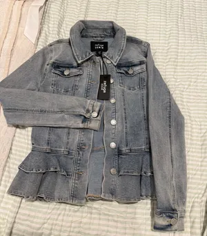 Refuge Ruffle Jean Jacket thumbnail 1
