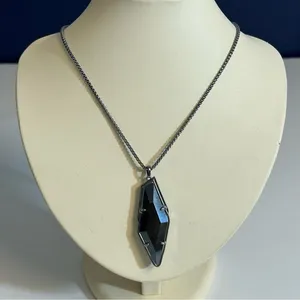 Kendra Scott Beatrice Necklace in‎ Hematite thumbnail 1