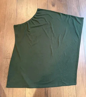 Women’s One-Shoulder Dress in Green Size Small - C67-140 thumbnail 1