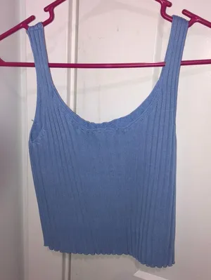 Boutique Knit Crop Top thumbnail 3