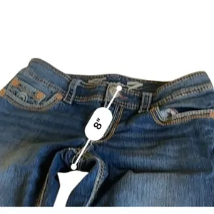 Seven7 Women’s Low Rise Bootcut Jeans Size 6 Medium Wash Blue Y2K thumbnail 8