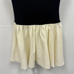 Commence Strapless Two Tone Mini A-Line Dress XS‎ Beige Black Babydoll Romantic thumbnail 5