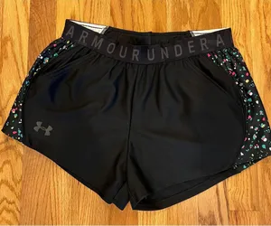 under armour‎ small confetti paint splatter shorts Sample NWT thumbnail 1