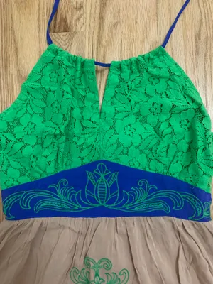 Flying Tomato Lace Printed Dress thumbnail 3