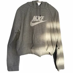 Nike Gray Crewneck Women’s Hoodie with White Swoosh XL EUC thumbnail 4