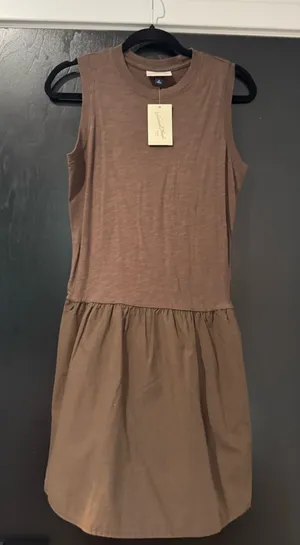 Target brown mini dress thumbnail 1