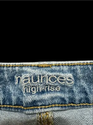 Maurices Light Blue Distressed Flare Jeans thumbnail 3