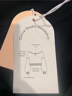 🌺New Blogilates Black Dance Studio Sweatshirt Size 3x🌺 thumbnail 5