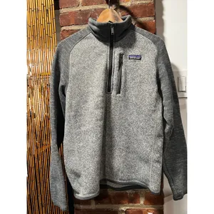 Patagonia Better Sweater Gray Quarter Zip Fleece Women’s Outdoor Gorpcore thumbnail 6