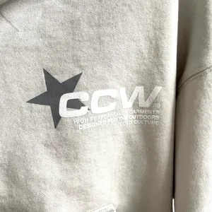 Cold Culture CCW Hoodie Unisex XS Stone‎ Star Graphic Streetwear Heavyweight thumbnail 4