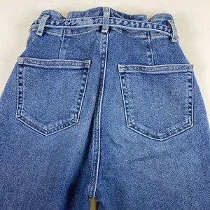 Hollister Ultra High Rise Paper Bag Mom Jeans‎ Size 24 D30 thumbnail 10