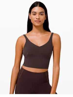 Lululemon Brown  Align Tank Gold Detail thumbnail 4