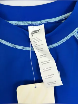 NWT Fabletics Yasmin Long Sleeve Cropped Mock Neck Royal Blue Actviwear Top XL thumbnail 7