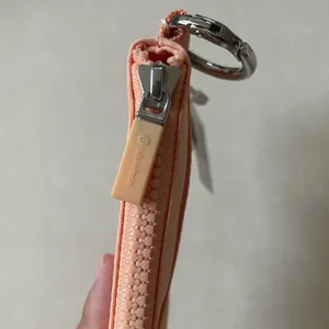 Lululemon Clippable Card Pouch - Peach Bellini thumbnail 6