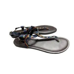 New Womens Faded Glory Tribal Print Slingback Sandals - Sz 10 thumbnail 2