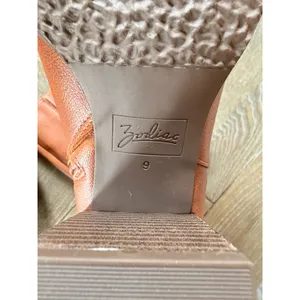 Zodiac Knee High Boots Women Cognac Size 9.5 thumbnail 3