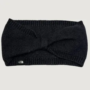 The North Face Black Knit Twist Front Ear Warmer Headband Winter Accessory thumbnail 3